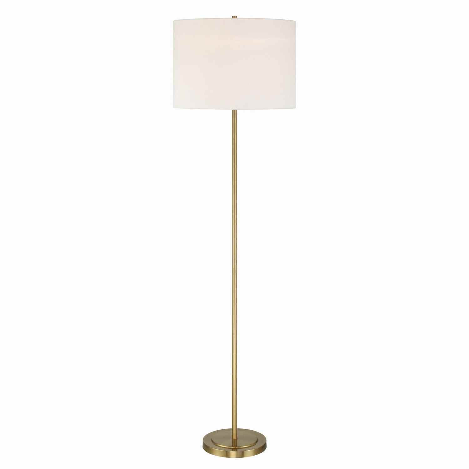 Craftmade - 87010SB-F - One Light Floor Lamp - Jones - Satin Brass