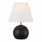 Craftmade - 87012FBSB-T - One Light Table Lamp - Olive - Flat Black/Satin Brass