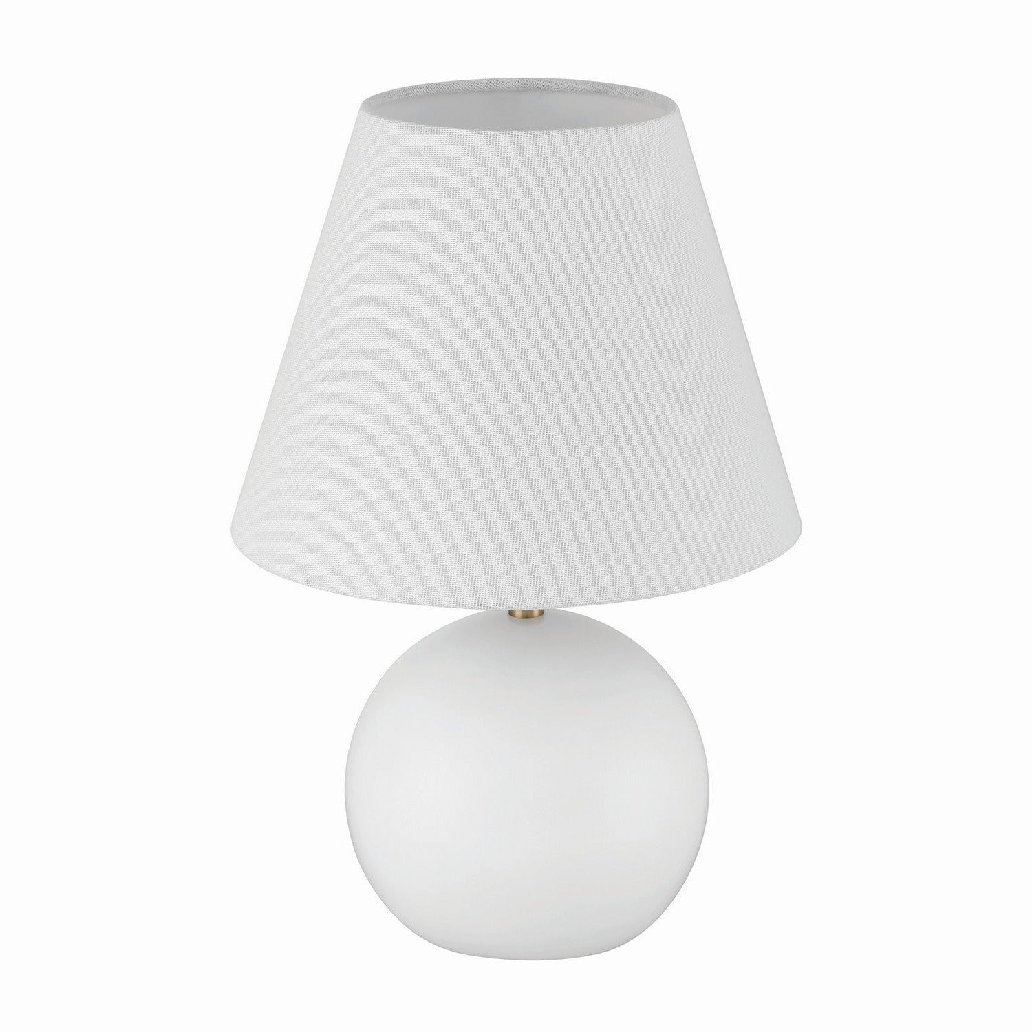 Craftmade - 87012WSB-T - One Light Table Lamp - Olive - White/Satin Brass