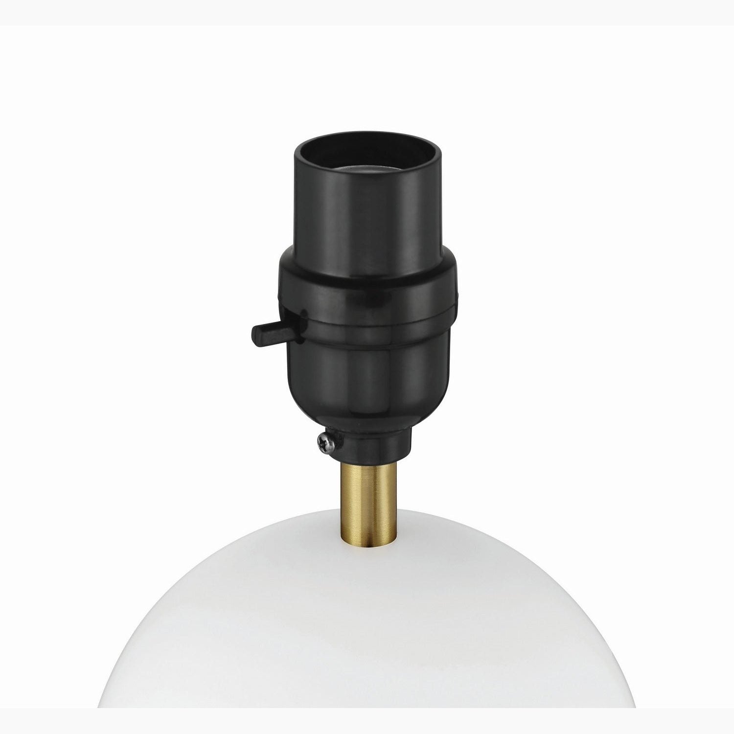Craftmade - 87012WSB-T - One Light Table Lamp - Olive - White/Satin Brass