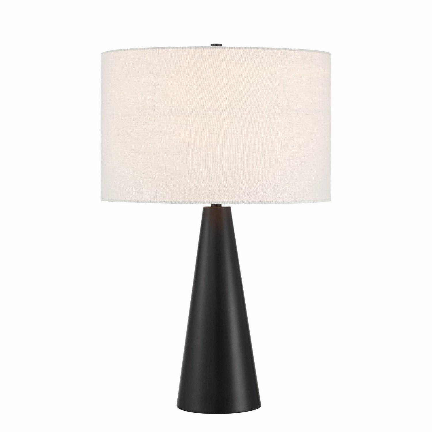 Craftmade - 87013FB-T - One Light Table Lamp - Keefer - Flat Black