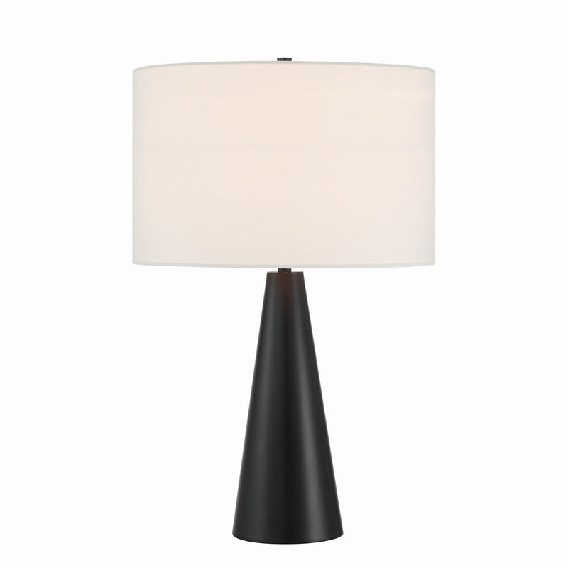 Craftmade - 87013FB-T - One Light Table Lamp - Keefer - Flat Black