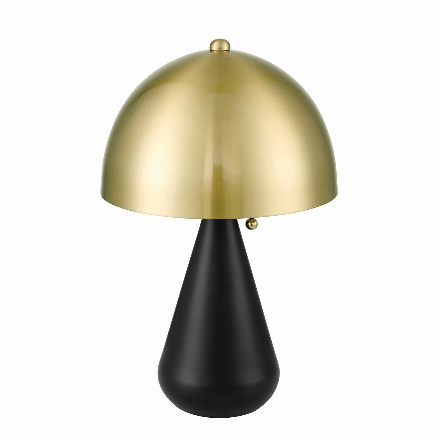 Craftmade - 87014FBSB-T - Two Light Table Lamp - Shelby - Flat Black/Satin Brass