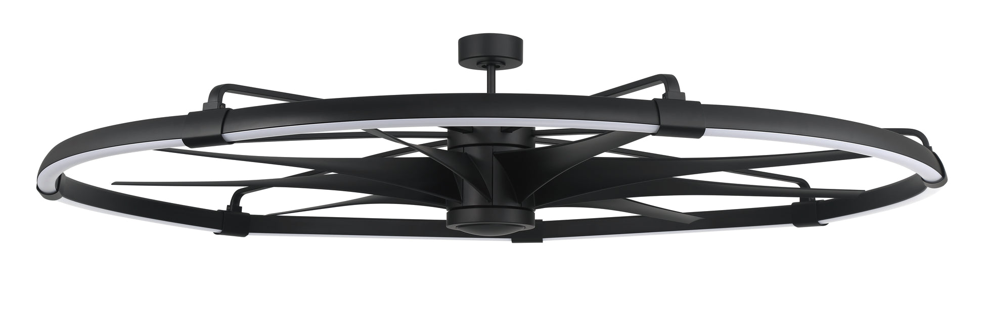 Craftmade - AXL80FB9 - 80"Ceiling Fan - Axel - Flat Black