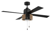 Craftmade - KNS52FB4 - 52"Ceiling Fan - Kensey - Flat Black