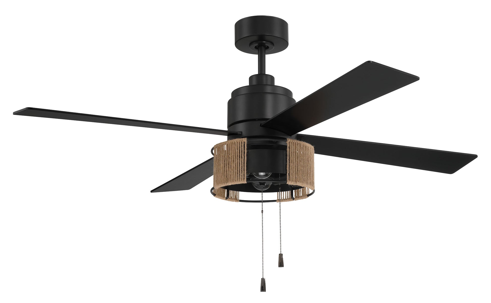 Craftmade - KNS52FB4 - 52"Ceiling Fan - Kensey - Flat Black