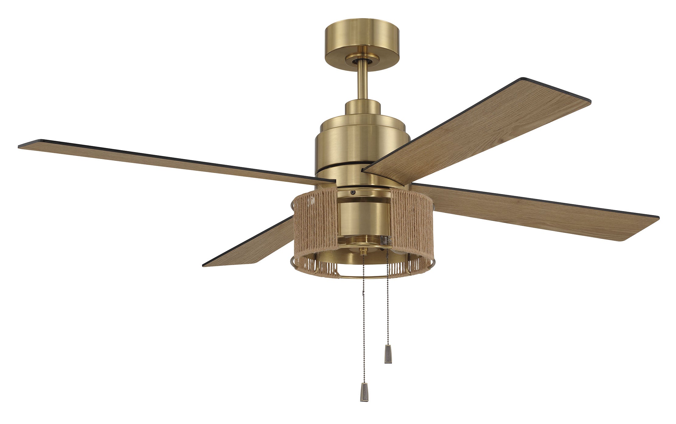 Craftmade - KNS52SB4 - 52"Ceiling Fan - Kensey - Satin Brass