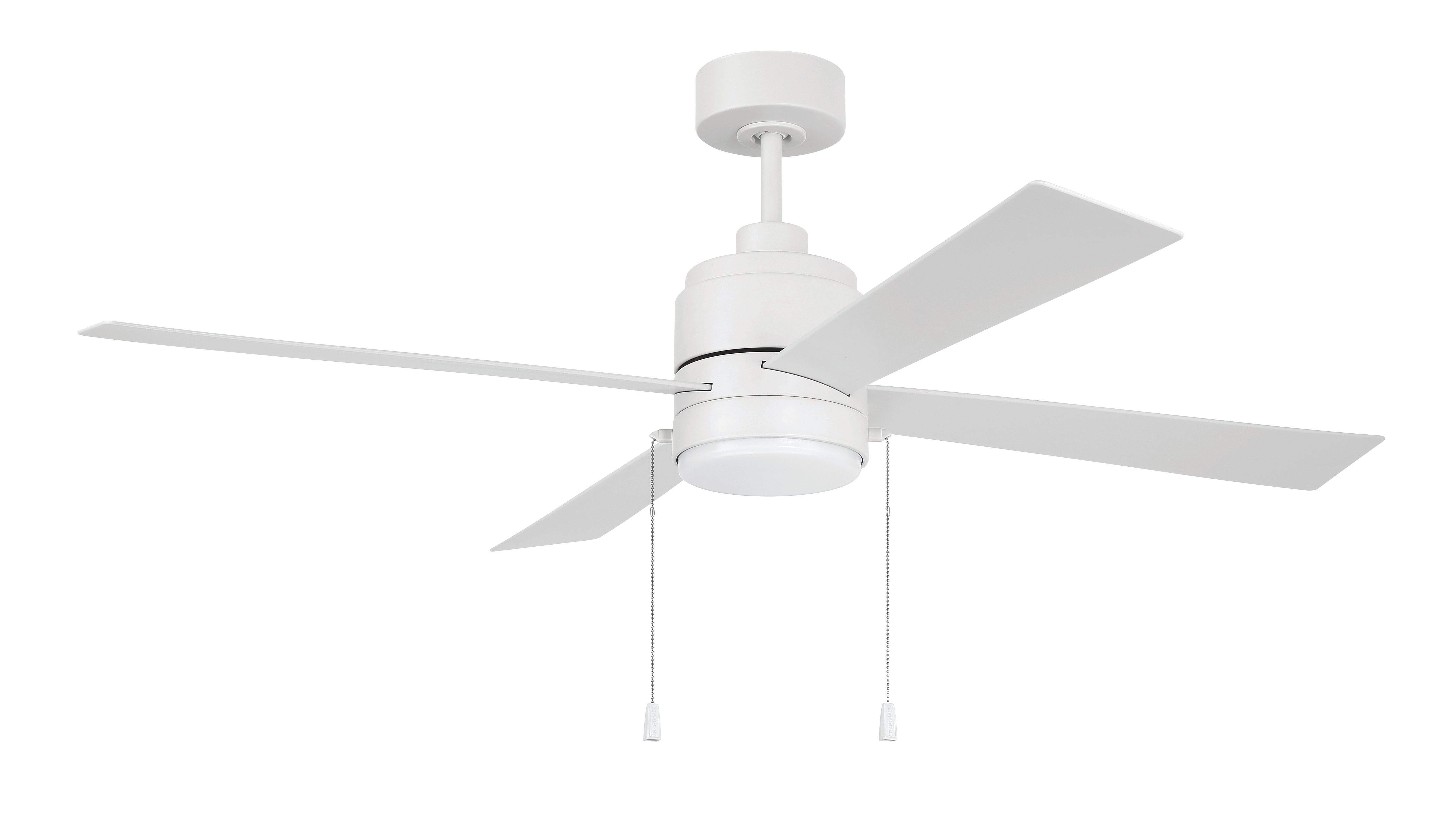 Craftmade - OMCY52W4-PC - 52"Ceiling Fan - Outdoor McCoy 52 4 Blade with Pull Chains - White