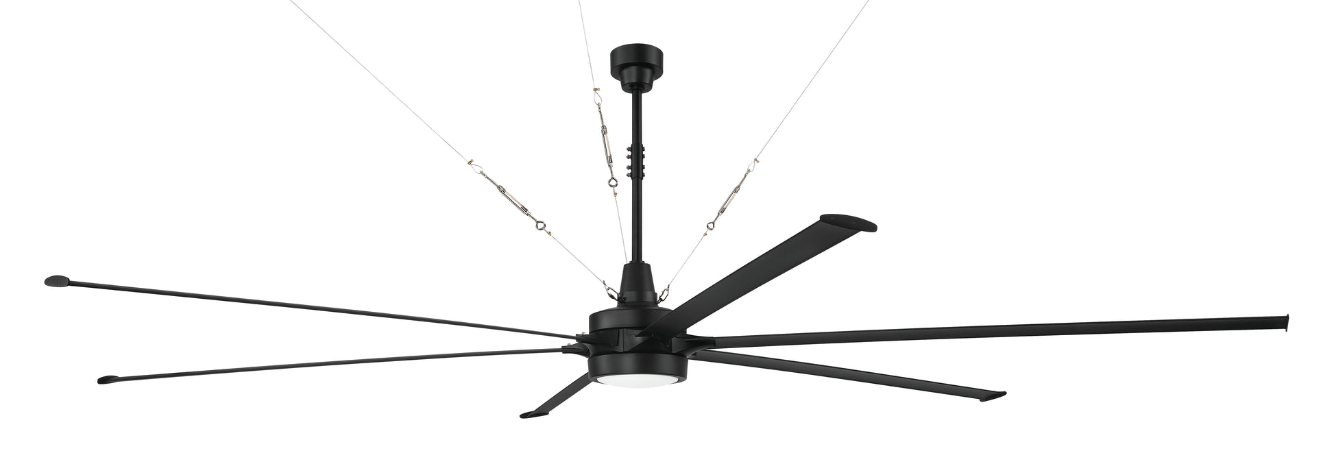 Craftmade - PRT144FB6 - 144"Ceiling Fan - Prost 144 - Flat Black
