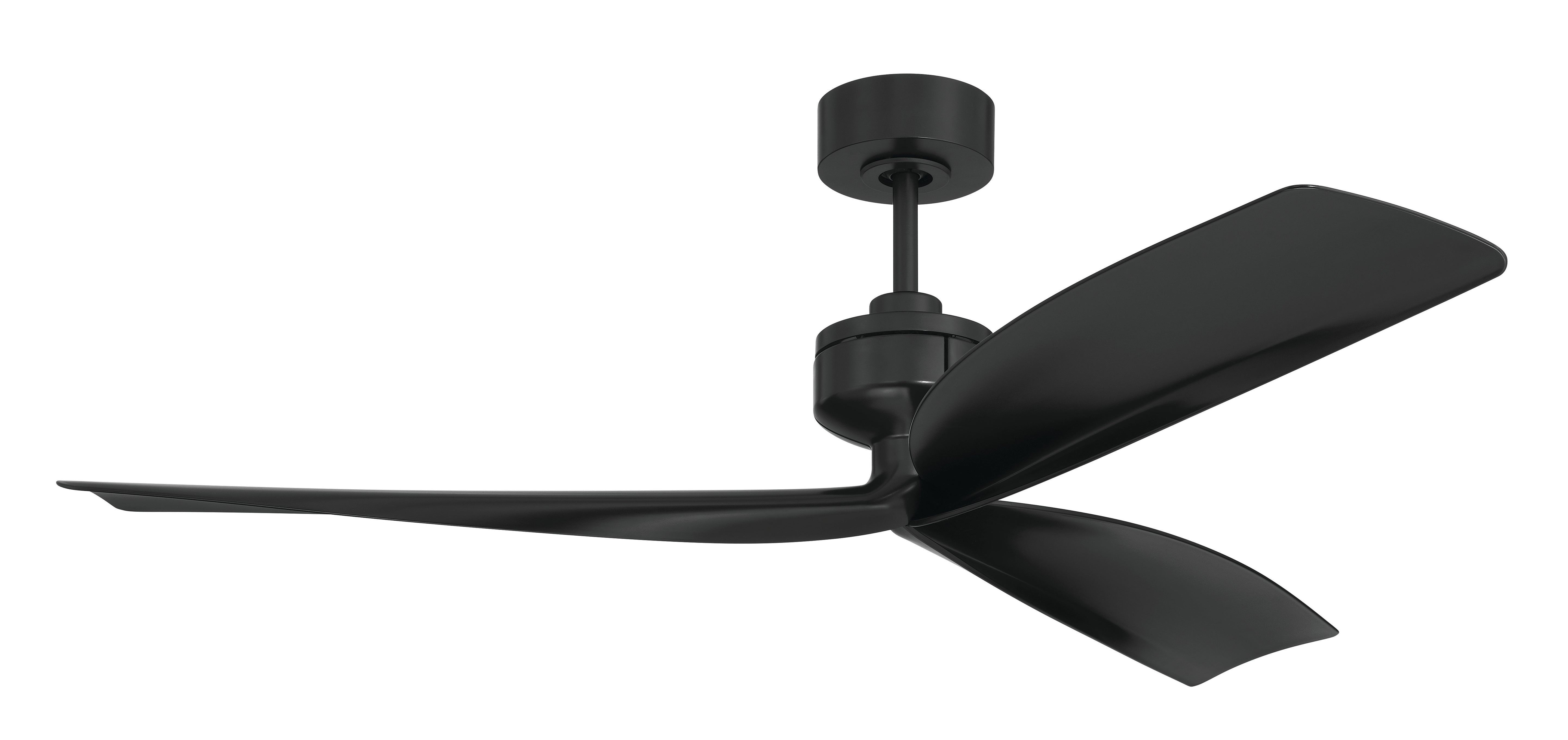 Craftmade - RFK52FB3 - 52"Ceiling Fan - Rafiki - Flat Black