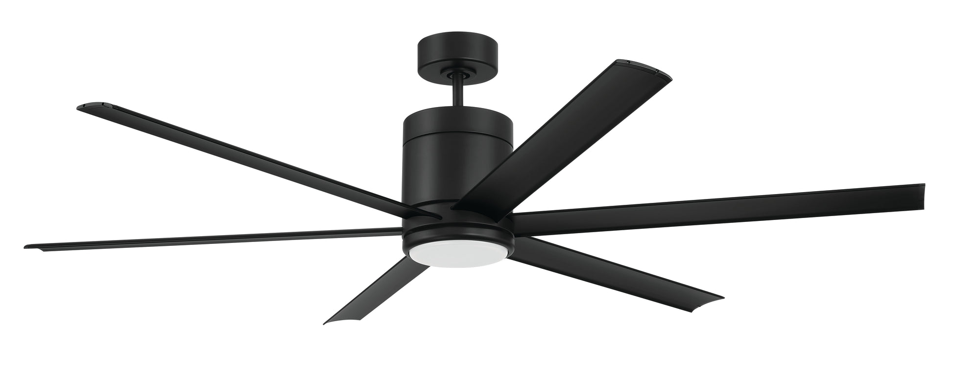 Craftmade - TTE65FB6 - 65"Ceiling Fan - Tate - Flat Black