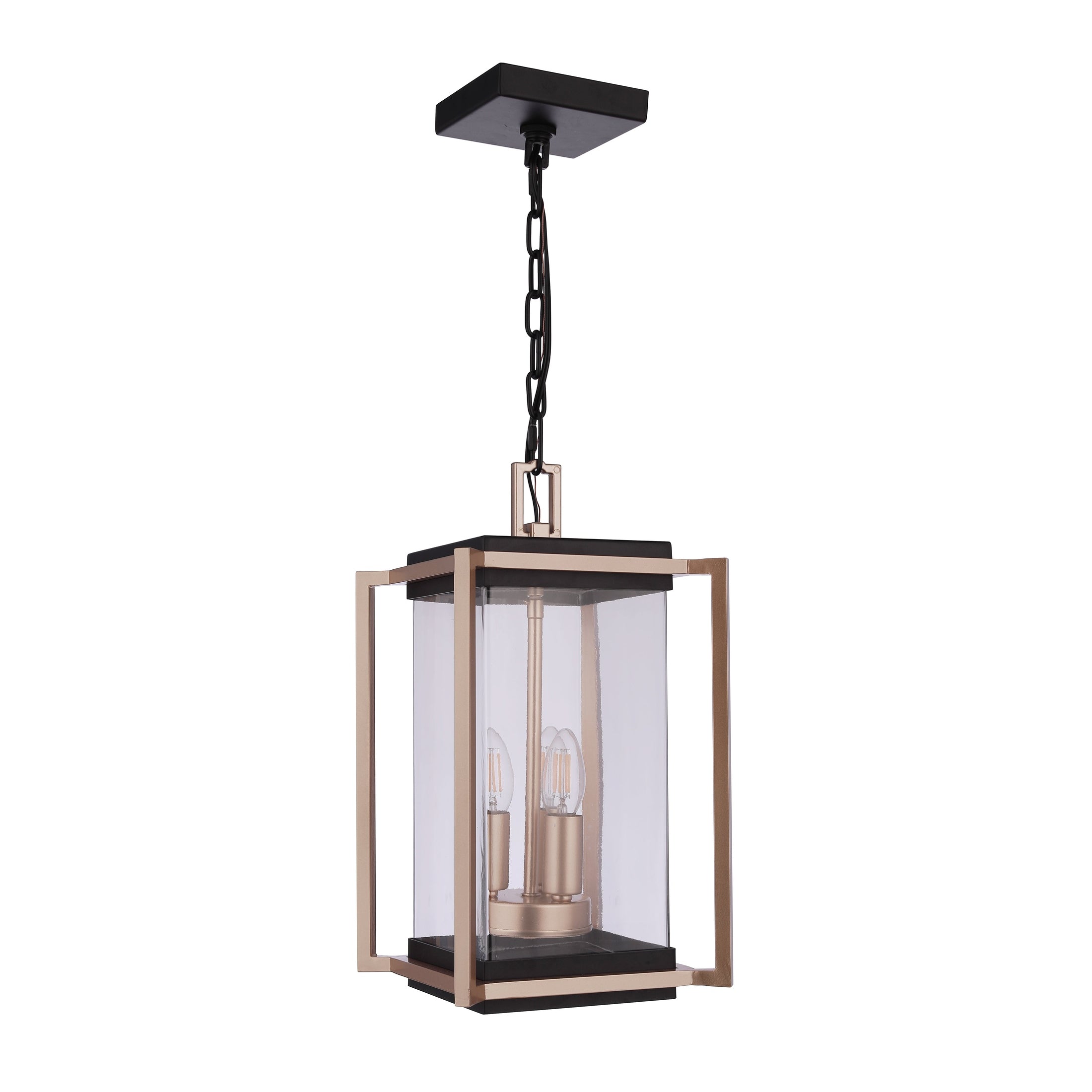 Craftmade - ZA6511-MNSB - Three Light Outdoor Pendant - Metalwork - Midnight / Satin Brass