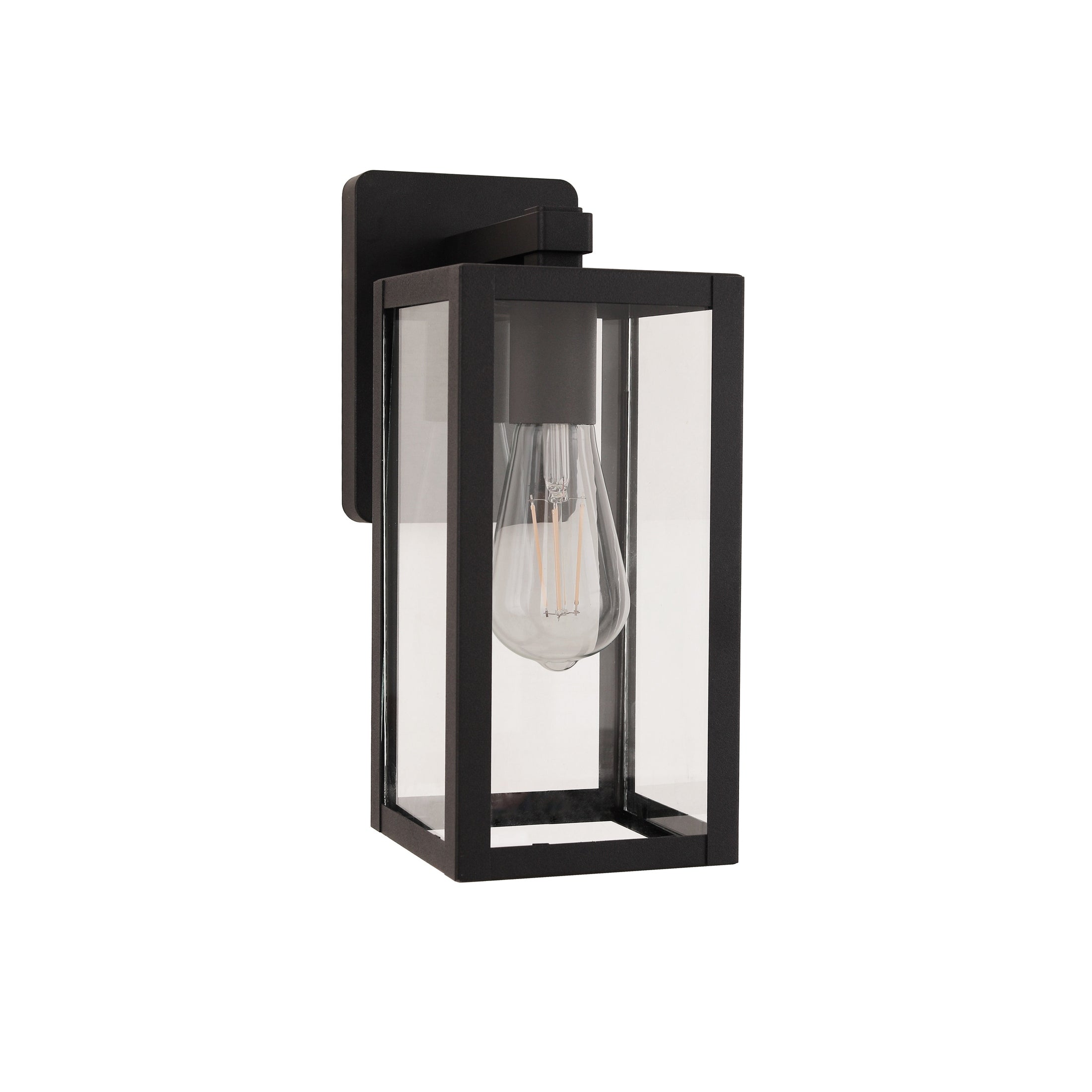 Craftmade - ZA7104-TB - One Light Outdoor Lantern - Harris - Textured Black