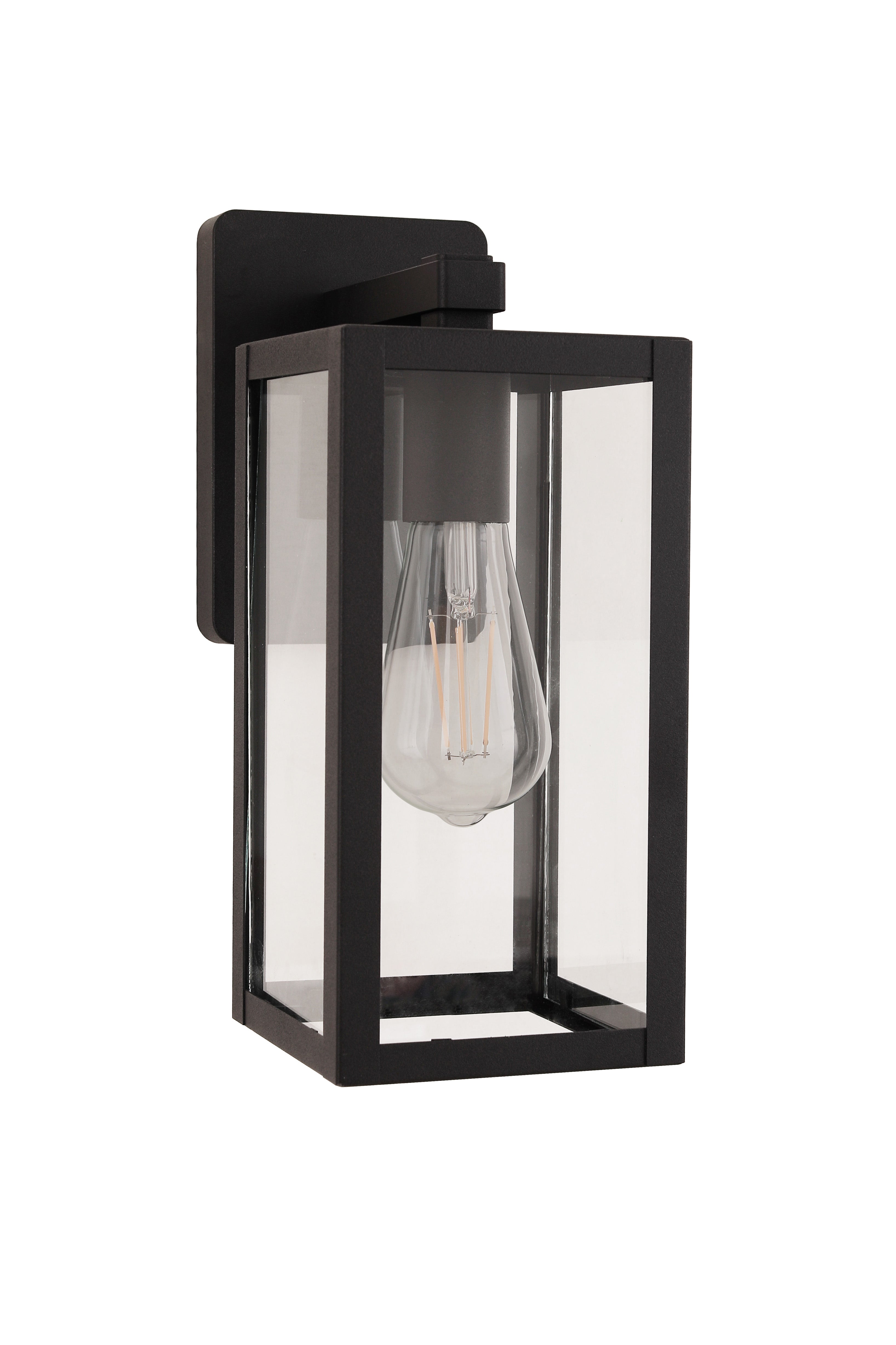 Craftmade - ZA7104-TB - One Light Outdoor Lantern - Harris - Textured Black