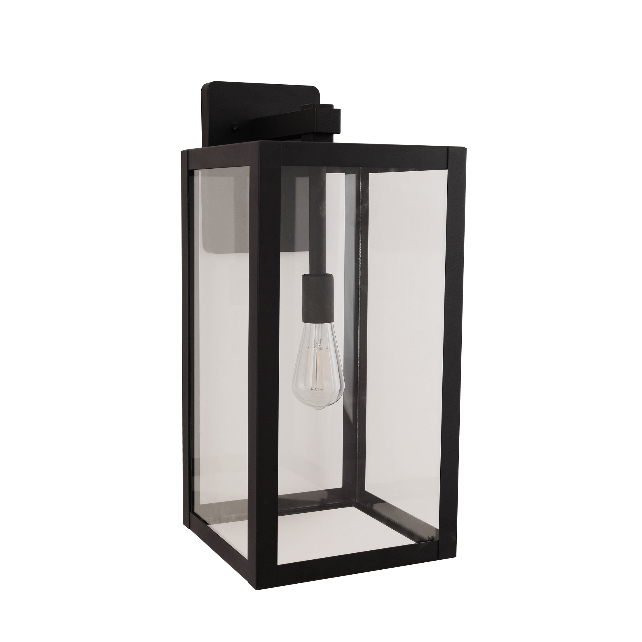 Craftmade - ZA7134-TB - One Light Outdoor Lantern - Harris - Textured Black