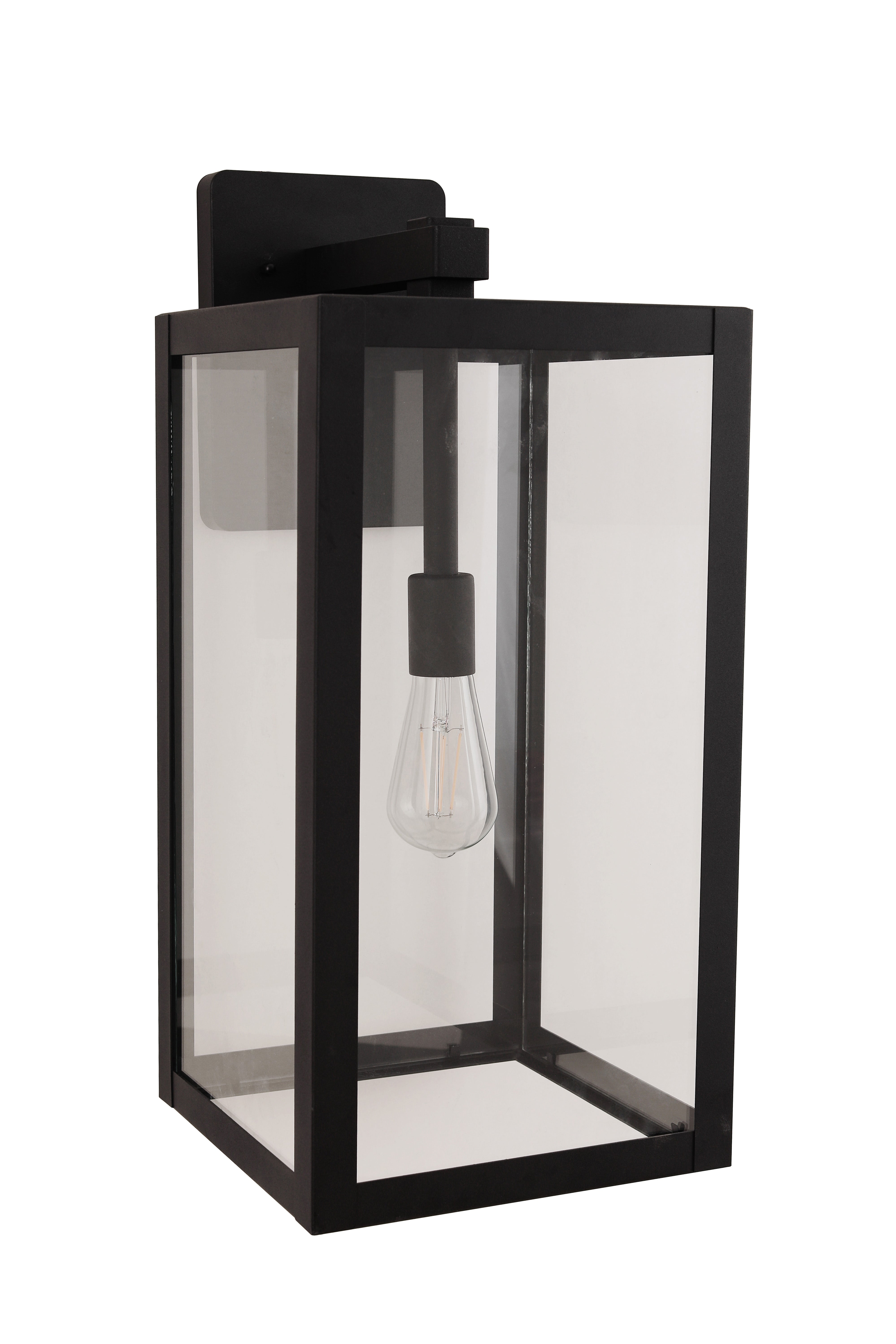 Craftmade - ZA7134-TB - One Light Outdoor Lantern - Harris - Textured Black