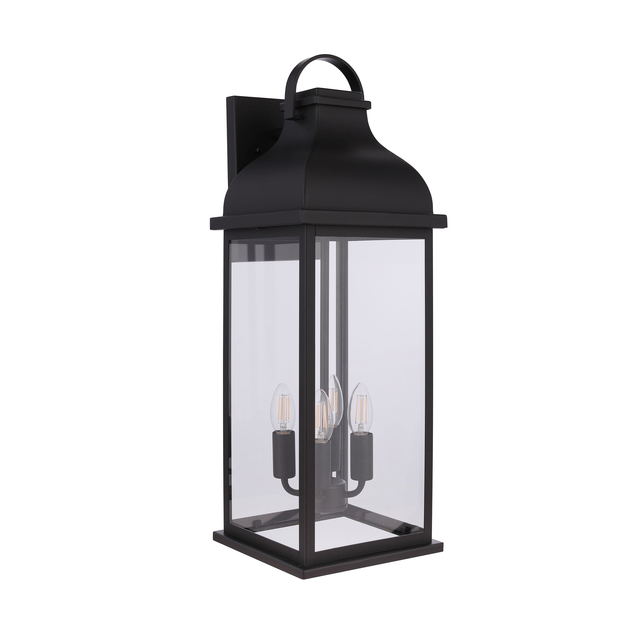 Craftmade - ZA7234-MN - Four Light Outdoor Wall Lantern - Bent Tree - Midnight