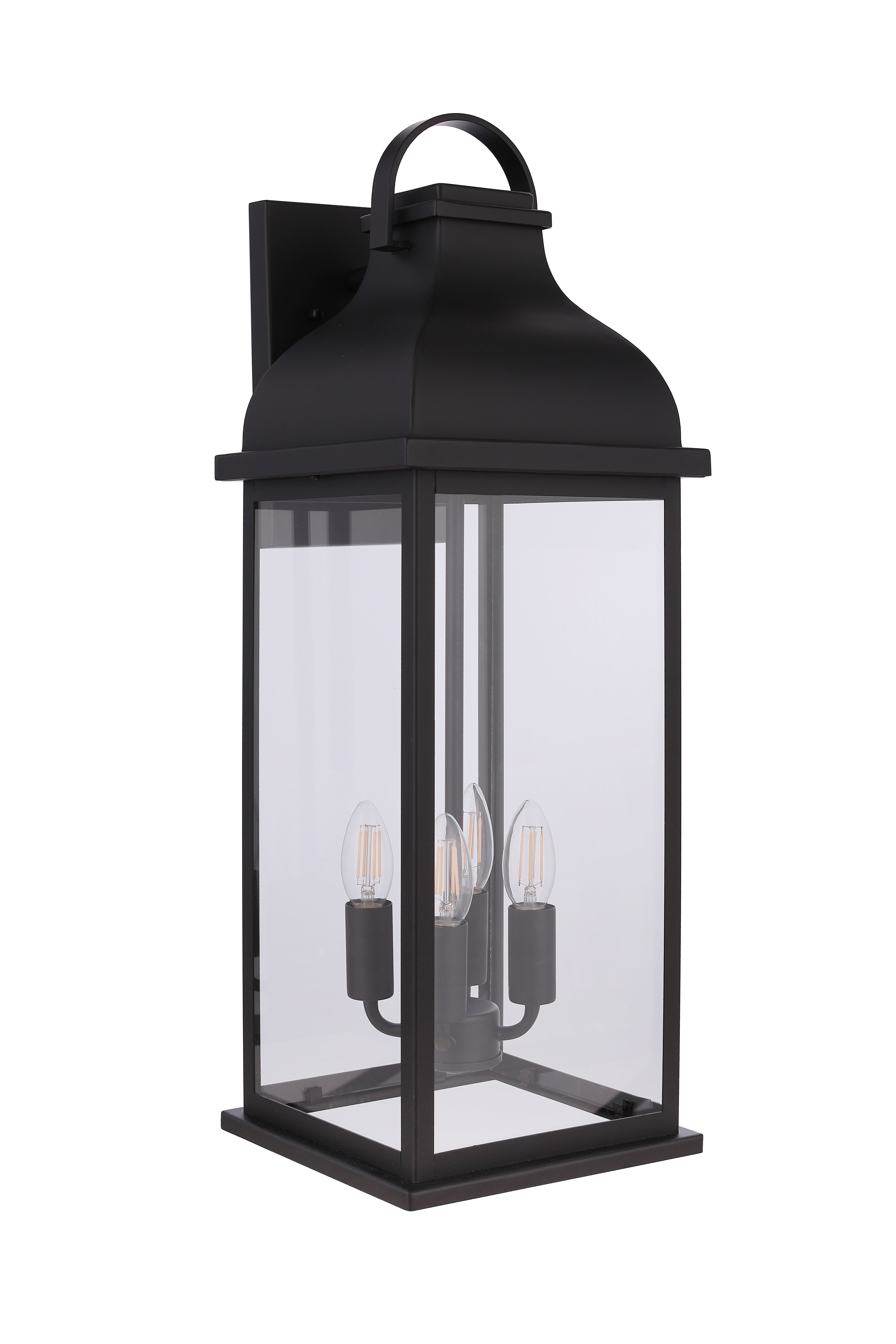 Craftmade - ZA7234-MN - Four Light Outdoor Wall Lantern - Bent Tree - Midnight