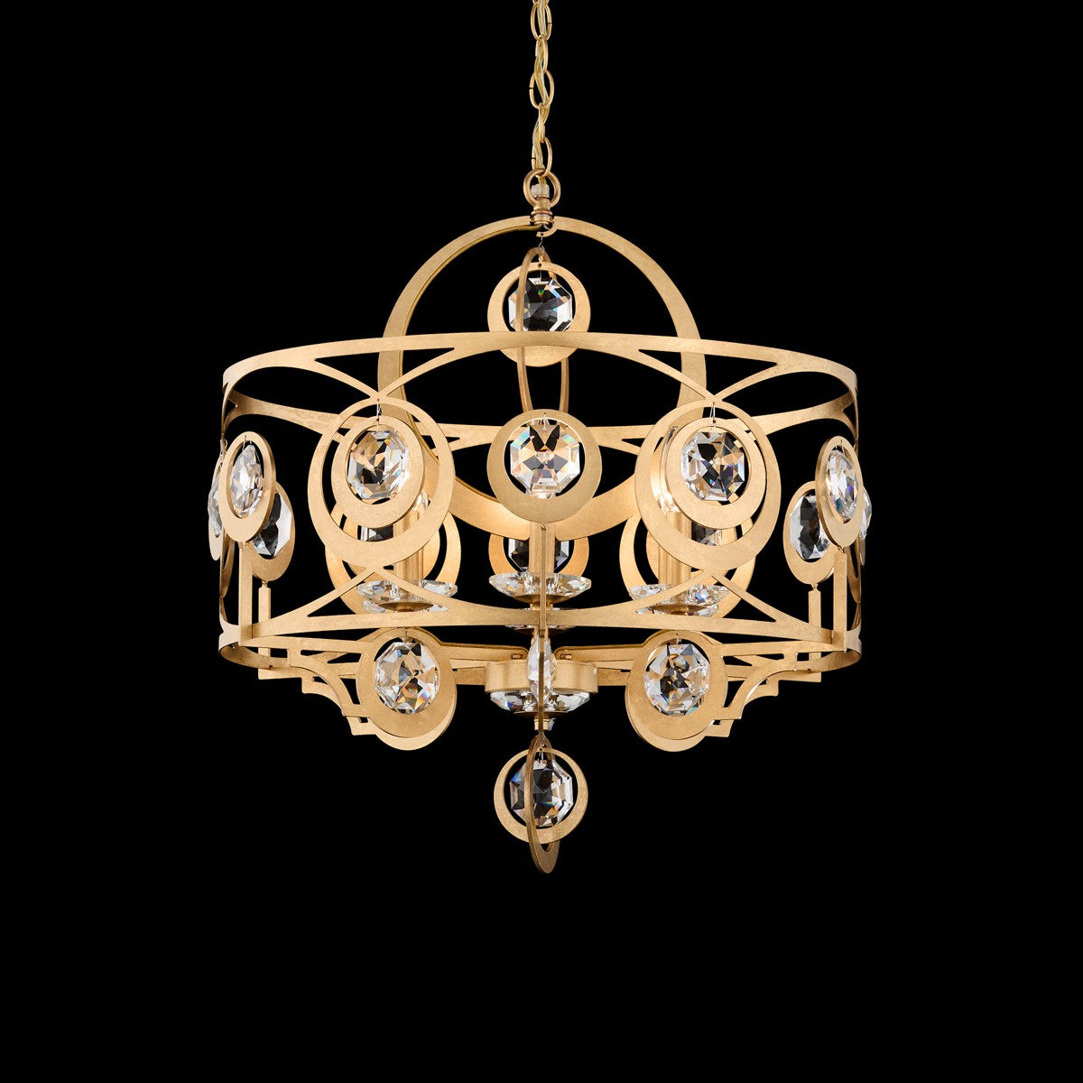 Schonbek - S10506-26R - Six Light Chandelier - Gwendolynn - French Gold