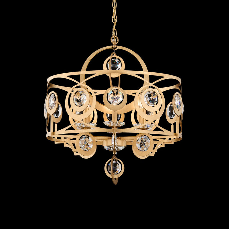 Schonbek - S10506-26R - Six Light Chandelier - Gwendolynn - French Gold