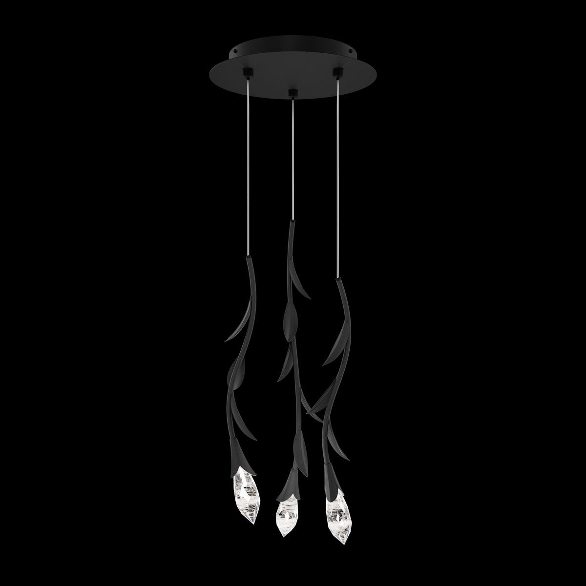 Schonbek - S2403-51OH - LED Pendant - Secret Garden - Black