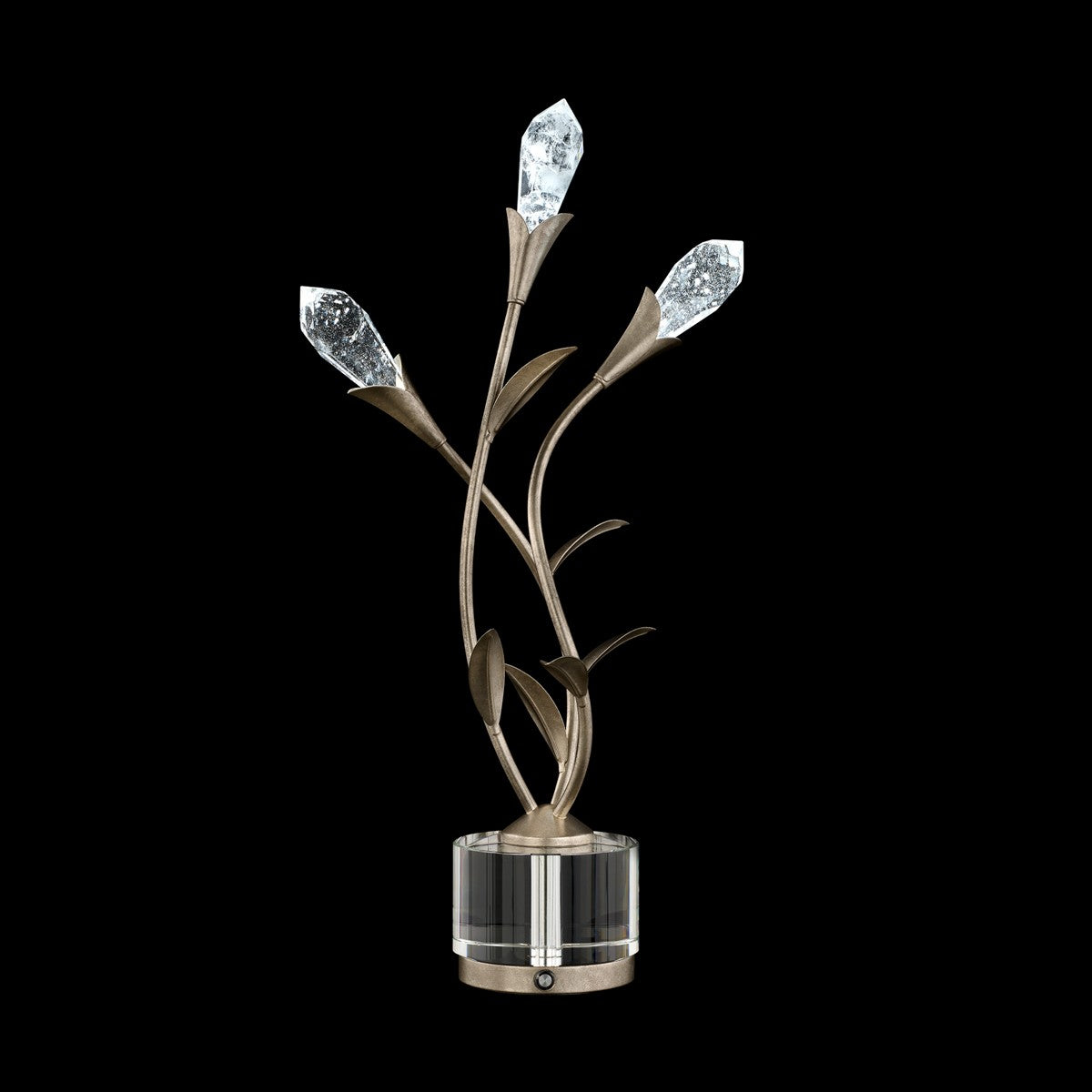 Schonbek - S2407-48OH - LED Table Lamp - Secret Garden - Antique Silver