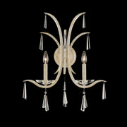 Schonbek - S30502-711R - Two Light Wall Sconce - Tinsley - White Gold