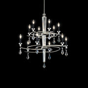 Schonbek - S5612-710/18R - 12 Light Chandelier - Tempest - Soft Silver/Black