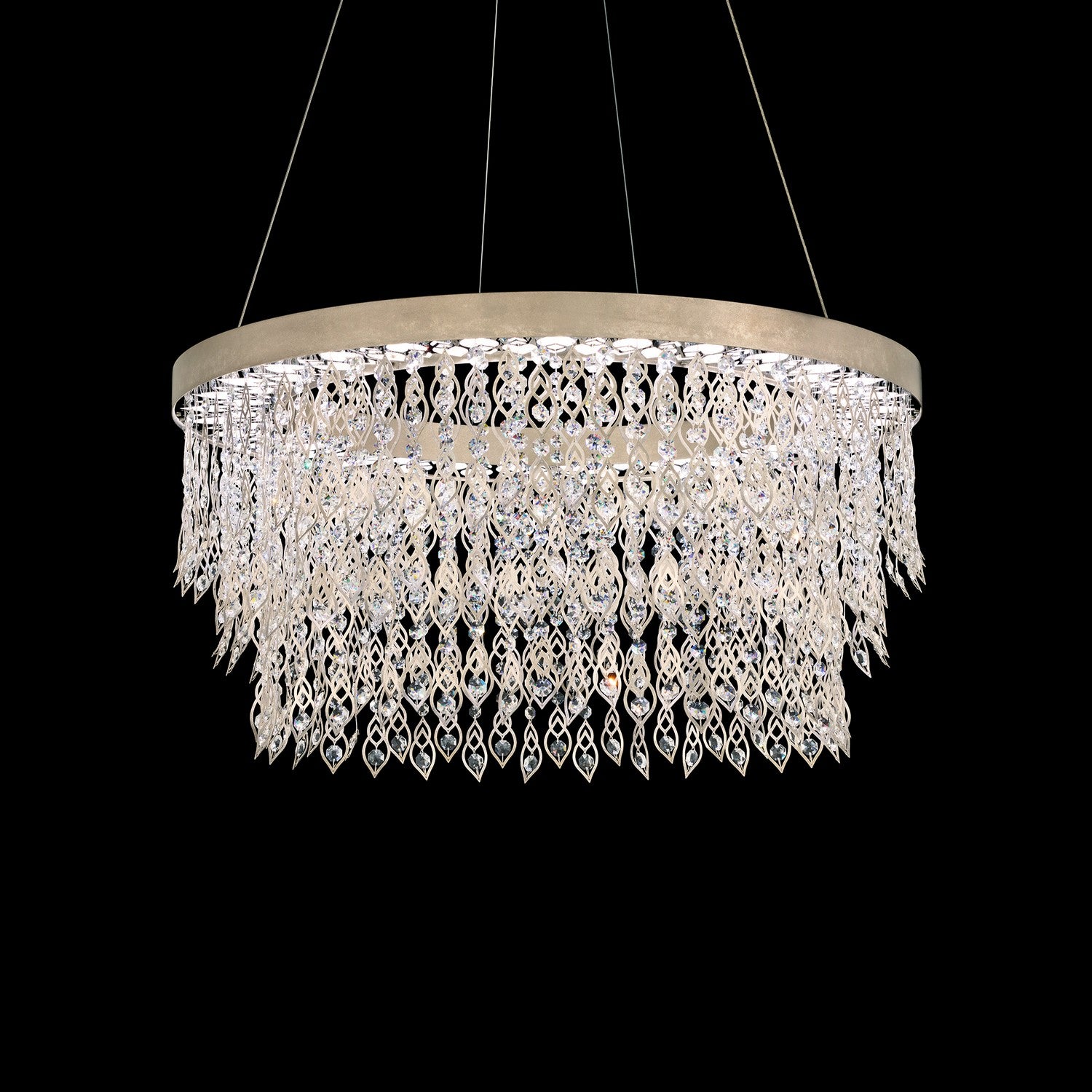 Schonbek - S9118-48R - LED Pendant - Pavona - Antique Silver