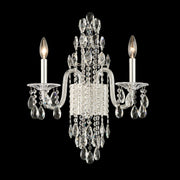 Schonbek - S93502-40R - Two Light Wall Sconce - Rainier - Silver