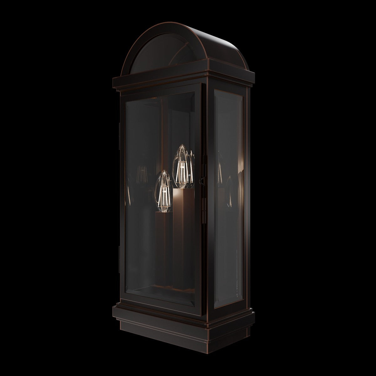 Schonbek - SW35522-719 - Three Light Outdoor Wall Mount - Villenova - Oil Rubbed Bronze