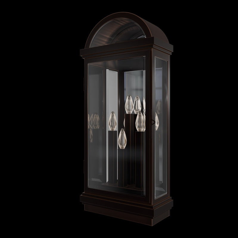 Schonbek - SW35529-719 - Four Light Outdoor Wall Mount - Villenova - Oil Rubbed Bronze
