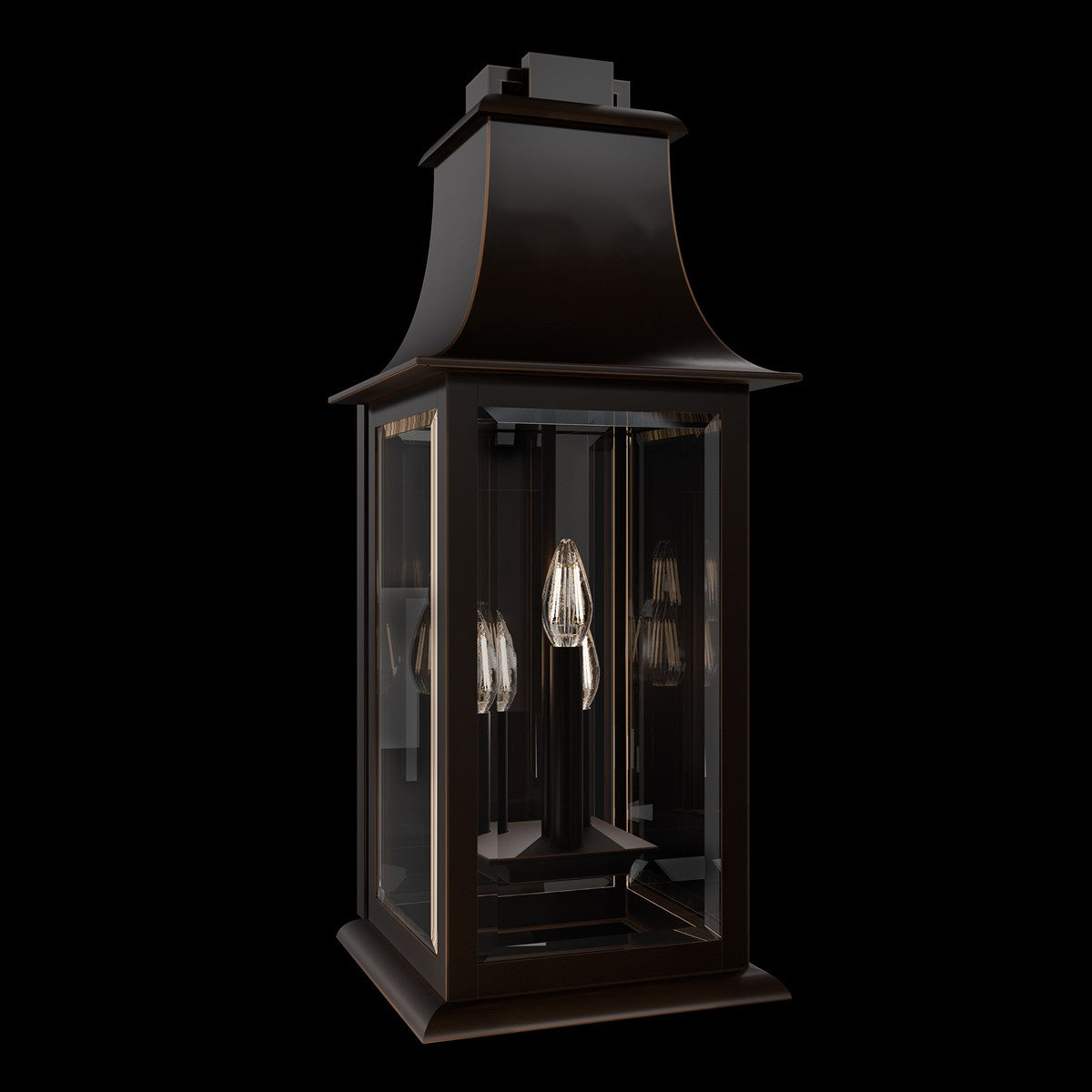 Schonbek - SW36525-719 - Three Light Outdoor Wall Mount - Proctor - Oil Rubbed Bronze