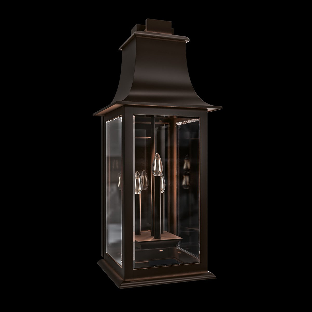 Schonbek - SW36532-719 - Three Light Outdoor Wall Mount - Proctor - Oil Rubbed Bronze