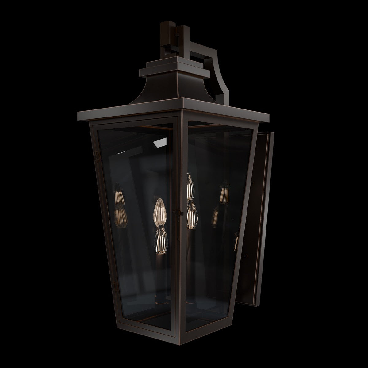 Schonbek - SW37531-719 - Four Light Outdoor Wall Mount - Dannemore - Oil Rubbed Bronze