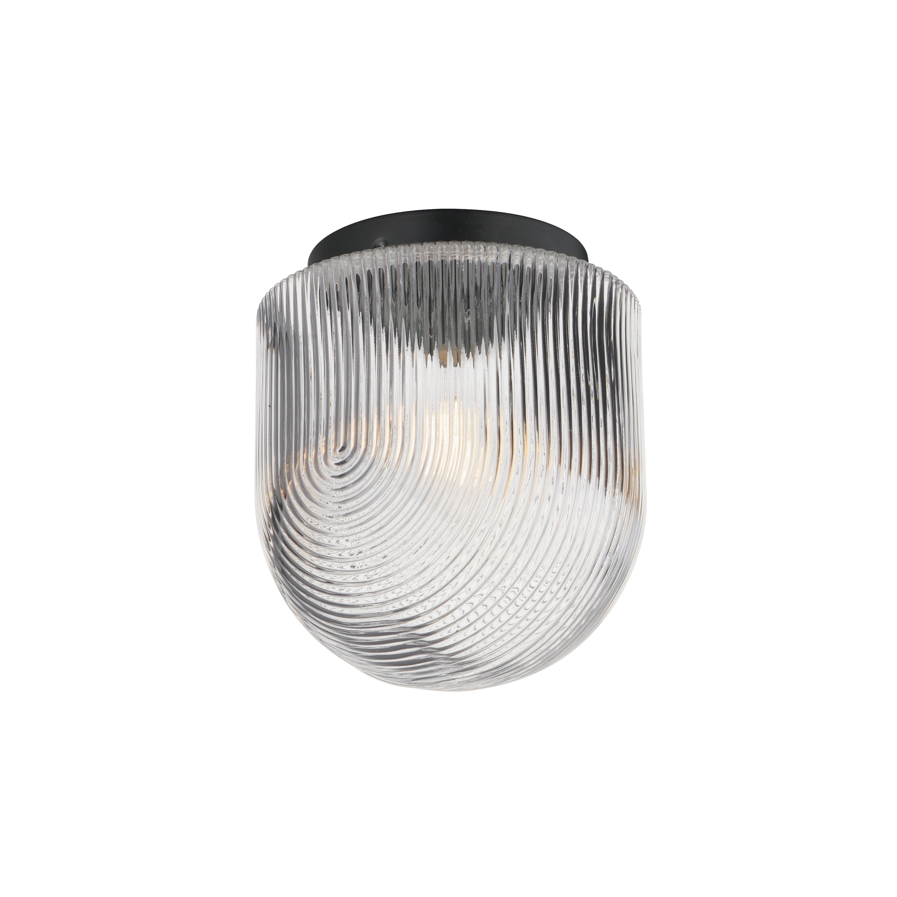 Maxim - 15120CRBK - One Light Flush Mount - Dune - Black