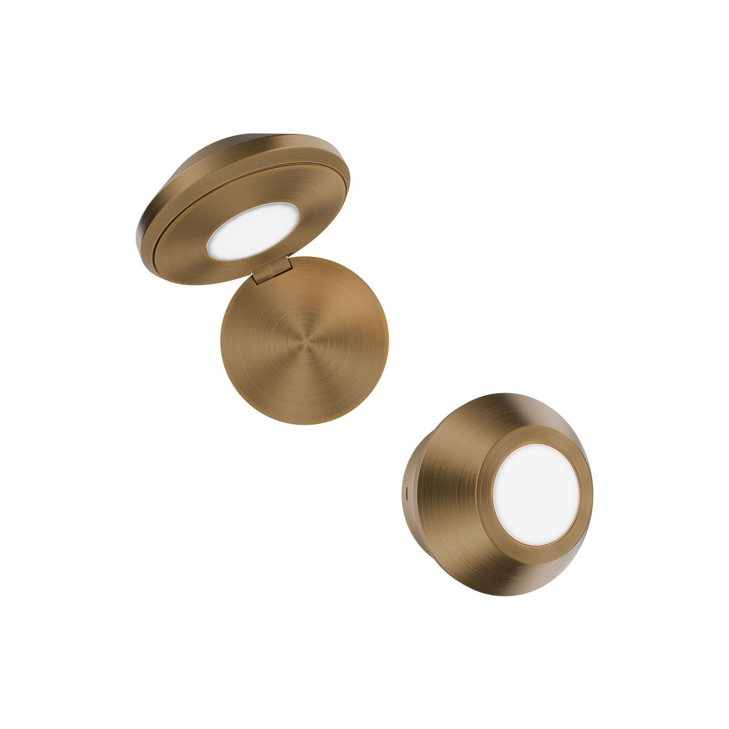 W.A.C. Lighting - BL-13505-AB - LED Task Light - Flipside - Aged Brass
