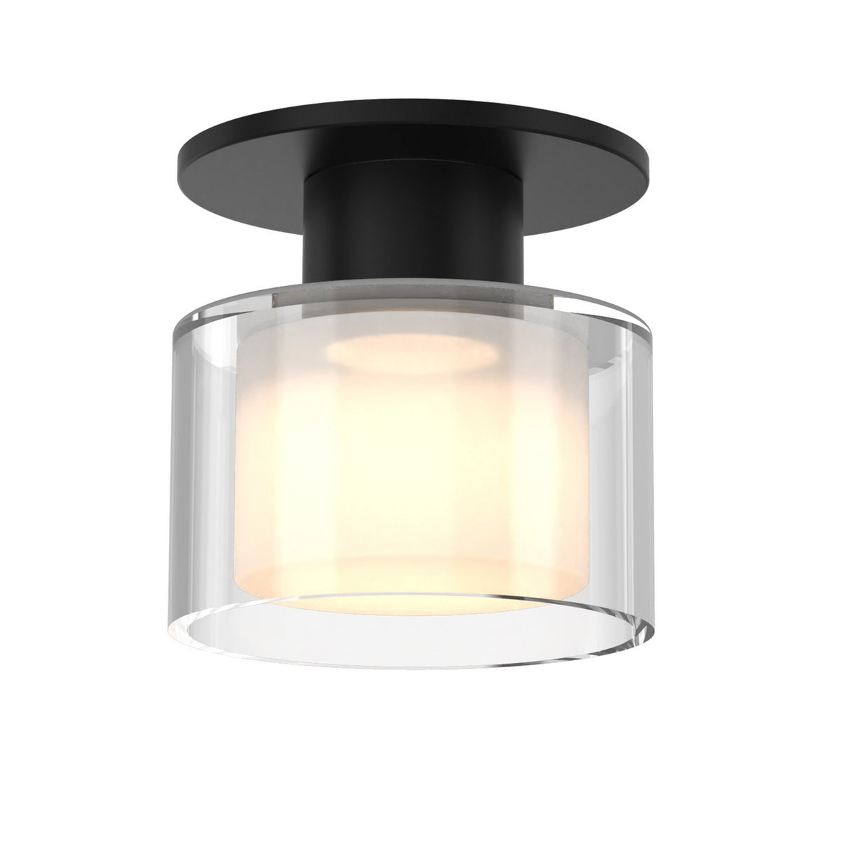 W.A.C. Lighting - FM-250905-CS-BK - LED Flush Mount - Twist-N-Lite - Black