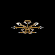 Schonbek Beyond - BFM25524-AB - LED Flush Mount - Plumeria - Aged Brass