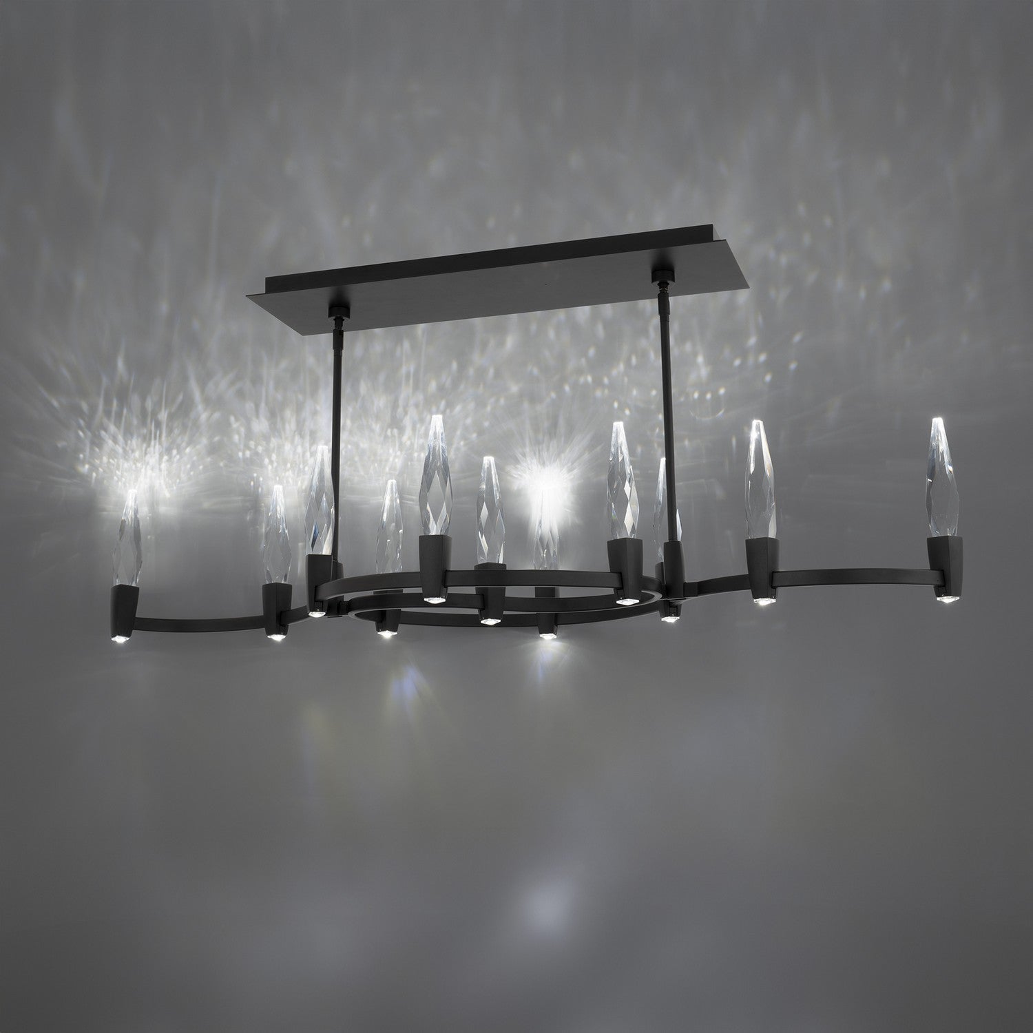 Schonbek Beyond - BPD20548-BK - LED Pendant - Twirl - Black