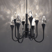 Schonbek Beyond - BPD25534-BK - LED Pendant - Plumeria - Black