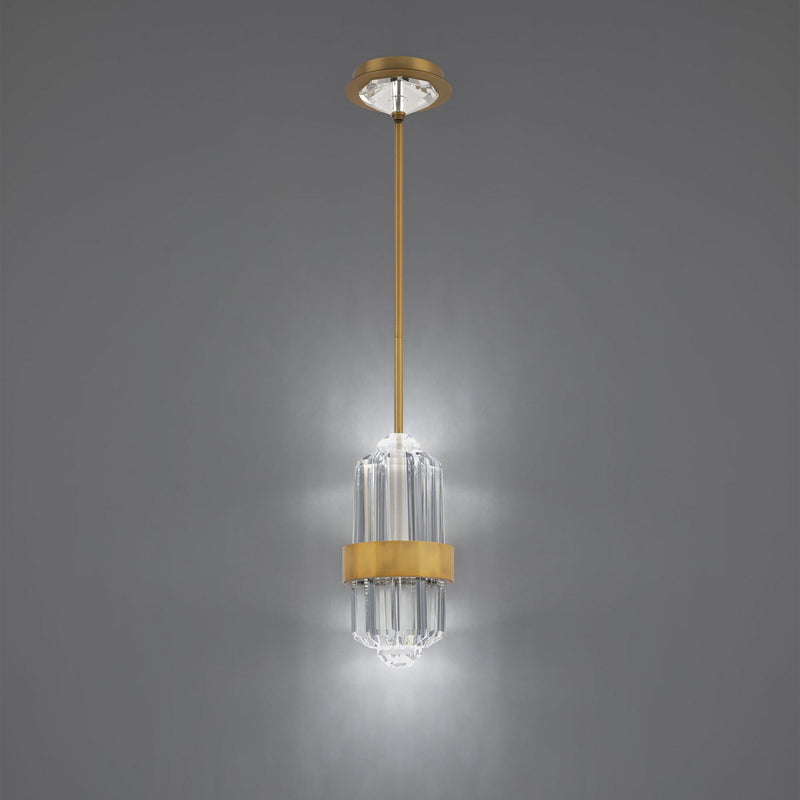Schonbek Beyond - BPD40513-AB - LED Pendant - Silo - Aged Brass
