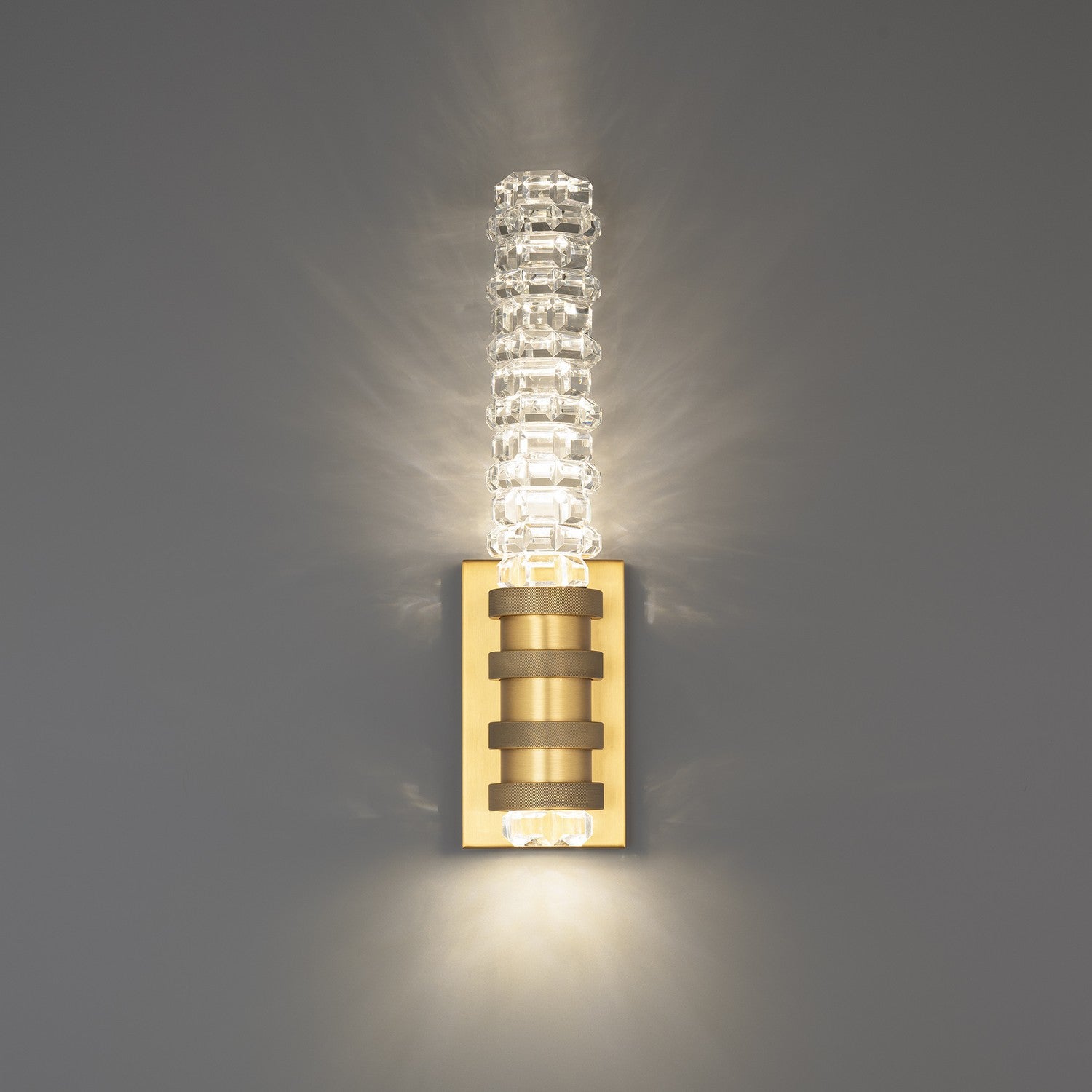 Schonbek Beyond - BWS60518-AB - LED Wall Sconce - Kemberly - Aged Brass