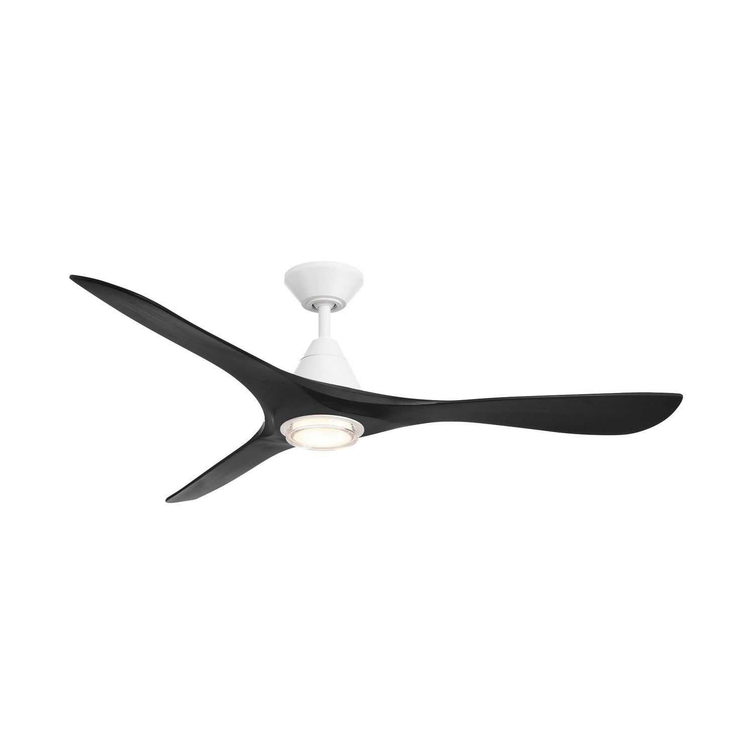 Modern Forms Fans - FR-D2504-60L-MW/MB - 60"Ceiling Fan - Carve - Matte White/Matte Black