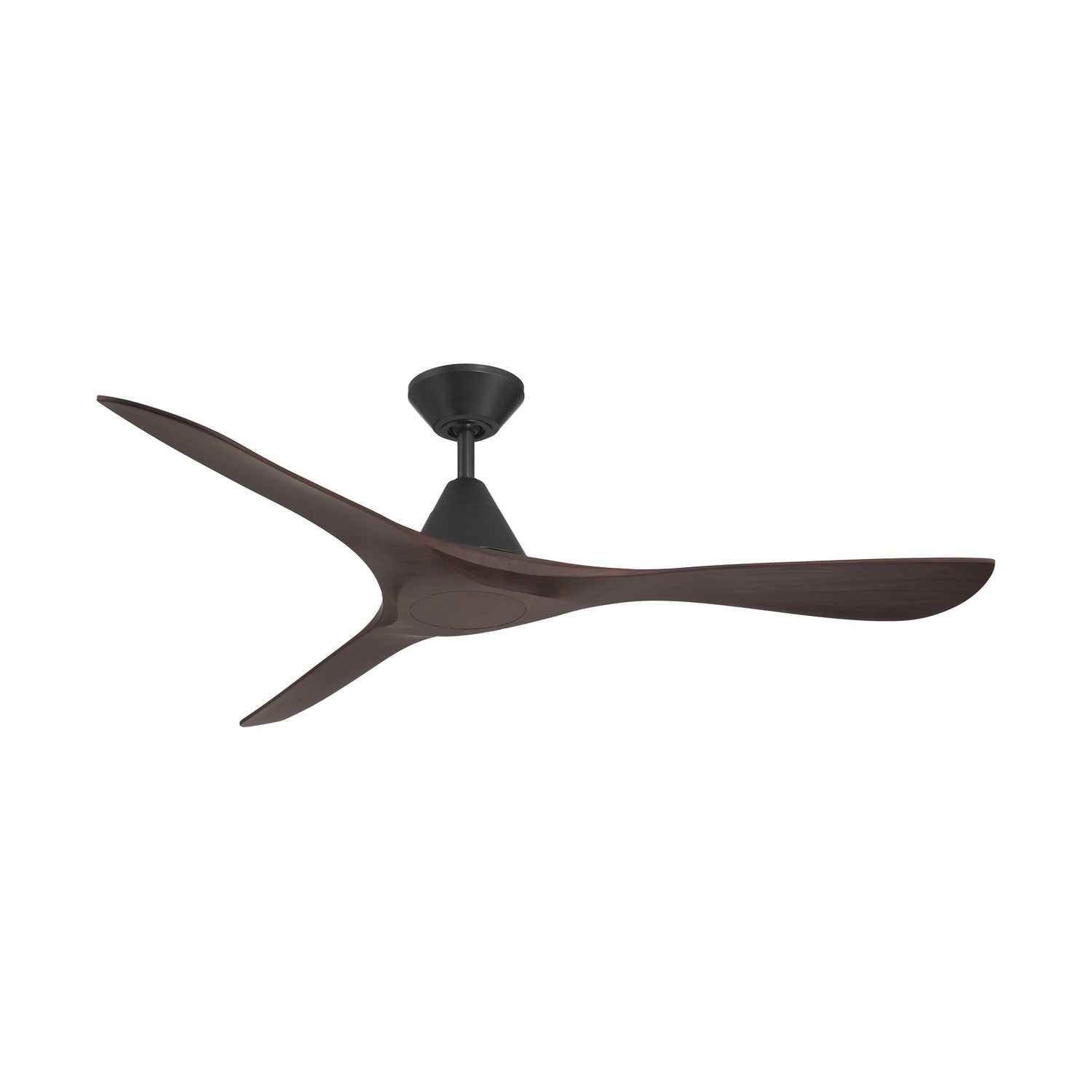 Modern Forms Fans - FR-D2504-60-MB/DW - 60"Ceiling Fan - Carve - Matte Black/Dark Walnut
