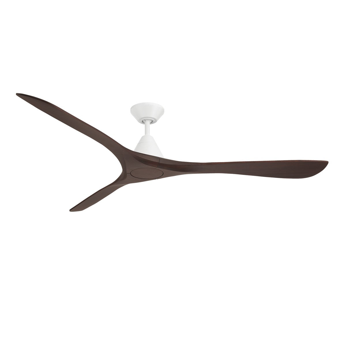 Modern Forms Fans - FR-D2504-72-MW/DW - 72"Ceiling Fan - Carve - Matte White/Dark Walnut