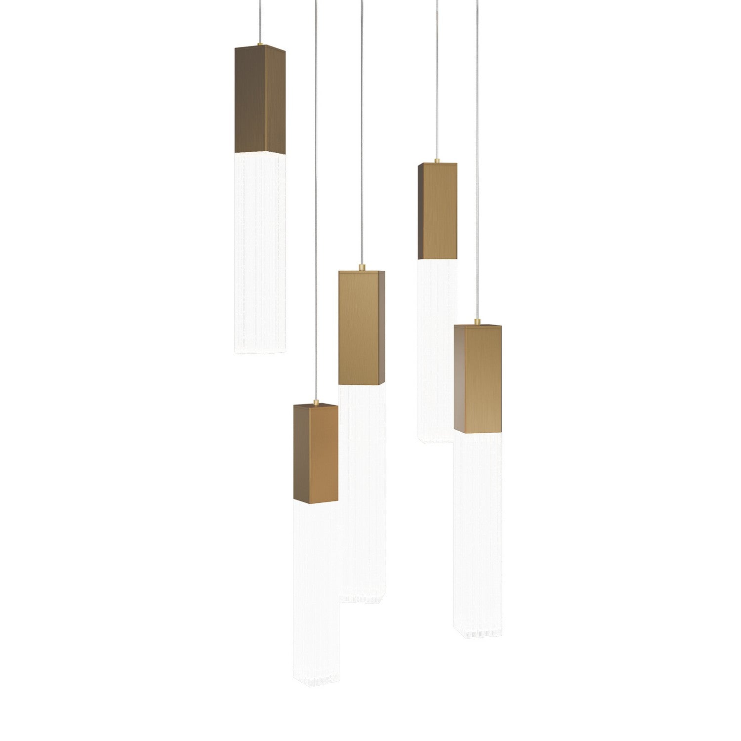 Modern Forms - PD-30805R-AB - LED Pendant - Cinema - Aged Brass