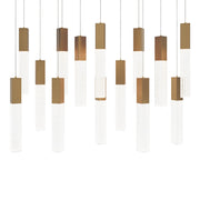 Modern Forms - PD-30814L-AB - LED Pendant - Cinema - Aged Brass