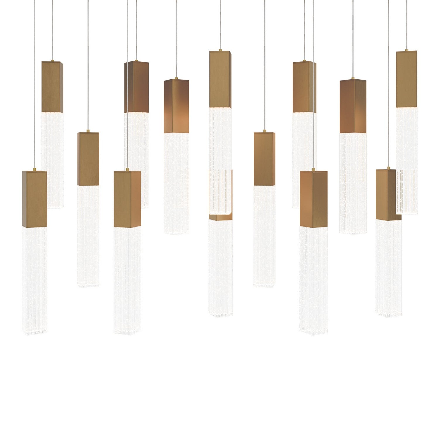 Modern Forms - PD-30814L-AB - LED Pendant - Cinema - Aged Brass