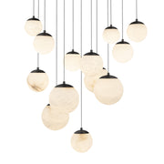 Modern Forms - PD-34413S-BK - LED Pendant - Pisces - Black